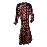 MISA Los Angeles  Wrap Robe in Prism Satin Size Medium belted NWT Photo 1