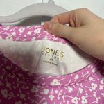 Jones New York Womens Plus Floral Print Crewneck Pullover Top Photo 5