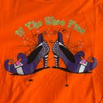 Women’s Halloween orange witch long sleeve tee Size 2X Photo 1