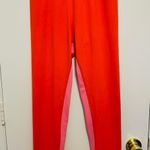 Wilo Active Bright Orange/Pink Activewear Leggings Size Medium Orange Photo 2