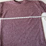 Woolly Threads NWT  long sleeve sweater in Heather maroon reverse loop Large Photo 6