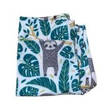Sloth Tree Jungle Printed Athleisure Athletic Cozy Core Leggings Tights size L Size L Photo 5