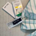 Splendid Bellini Reversible Halter Bra Bikini Top Sz M NWT Tie Dye & Stripes Photo 11
