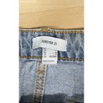 Forever 21  Distressed Denim Mini Skirt - Size‎ S Photo 3