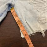 Hollister Thrashed Grunge Ultra High Rise Bermuda Shorts Size 9 Blue Size 10 Photo 5