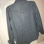 Ellison Studded denim button up top from  size M Photo 3