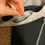 PINK - Victoria's Secret ❤️ Victoria’s Secret Pink Yoga Crop Leggings with Seafoam Green Mint Waistband 💚 Photo 3