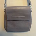 Gray Faux Leather Cross Body Bag Photo 1