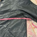 Gorgeous dark green 100% leather oversized jacket size L Size L Photo 6