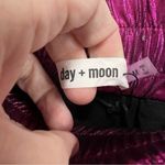 NWT DAY + MOON a little glitz skort in pink with drawstring waist size medium Photo 4