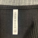 Lulus  Black Wrap Long Sleeve Bodysuit Photo 5