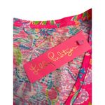 Lilly Pulitzer Etta V- Neck T-Shirt Size Medium Shell Me Something Good Womens Photo 1