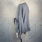 Madewell Mile(s) by‎  Gray Ruffle Sweatshirt Top Photo 7