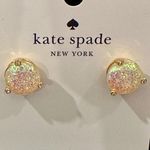 Kate Spade  Rise And Shine Glitter Studs - Opal Glitter Photo 8