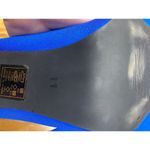 Azalea Wang Womens Blue Stiletto Heel Heart Out Extreme Thigh High Boots Size 11 Photo 4