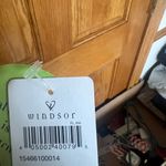 Windsor - Aqua Blue Spaghetti Strap Prom Dress Photo 2