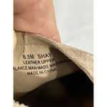 Womans crown Vintage Shay Size 6.5 M Beige Slip On Pointed Toe Cut Out Flats Tan Photo 6