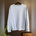 UP Upper Peninsula Michigan Soft Blue Pullover Crewneck Sweatshirt Unisex L EUC Size L Photo 2