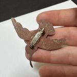 Hummingbird Hand Painted Metal Brooch Pin  Bird Photo 2