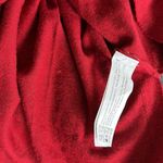 ZARA NWOT  Boat Neck Long Sleeve Super Soft Midi Dress Stretch Red Medium Photo 7