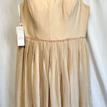 DressyStar Elegant Cream Wedding Prom Dress Tan Size 20 Photo 0