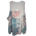 Adidas  Tie Dye Tank Top Women's Plus Size 3X Pink Blue Athletic Yoga Workout Photo 1