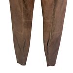 Vince  - lamb leather suede‎ skinny pants zipper pull on small s mob wife luxury Photo 7