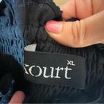 Kourt black dot tiered dress size XL Photo 5