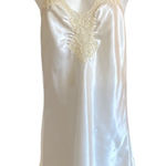 Victoria's Secret VICTORIA’S SECRET Vintage Gold Label Sexy Silky Lace Nightgown Size L Photo 0