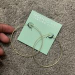 Argento Vivo Gold Plated Sterling Silver Hoop Earrings Photo 1