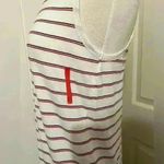 Frank & Eileen Asymmetrical Striped Midi Dress Small White Red Blue Patriotic Photo 8