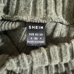 SheIn SZ S Essnce Funnel Neck Lantern Sleeve Rib-knit sweater Photo 6