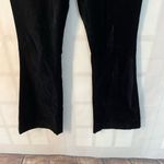 The Limited  Black Solid Mid-Rise Velvet Cassidy Fit Bootcut Dress Pants Size 0 Photo 2
