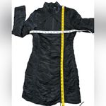 ZARA  Limited Edition Long Sleeve Satin Ruched Mini Dress Size M new with tags Photo 10