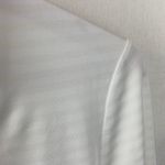 Callaway  White Long Sleeve Snap Neck Golf Polo Shirt L Photo 2