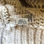 Aerie Sweater Cream Tan Knit Crewneck Pullover Long Sleeve Women's Size Large Photo 7