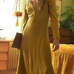 Free People BEACH XS CREAM MILES OF HENLEY MAXI DRESS NATURAL EL TOPO SWEATER Photo 0