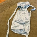 Lucy in the Sky Blue Cut Out Side Dress Photo 1