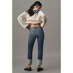 💕MOTHER💕 The High Waisted Pony Boy Ankle Jeans ~ Loafers and Lassos 28 NWT Blue Photo 4