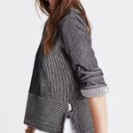 Madewell French Rib Side Tie Pullover Photo 1