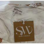 Seven Wonders Floral One Shoulder Puff Sleeve Crop Top Size 10 NEW Photo 2