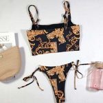 Boutique versace like print cheeky bikini Photo 4