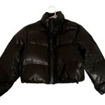 Endless Rose Cropped Puffer Jacket Black XS Photo 4