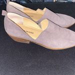 Lucky Brand EUC   MORIAH Gray PEBBLED LEATHER SLIPON LOAFER CLEAN SHOES WO SIZE 9 Photo 3