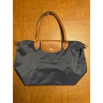 Longchamp  Le Pliage Medium Nylon Shoulder Tote - Navy Photo 3