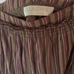 Ulla Johnson Severine Skirt Mulberry Striped Tiered Midi Skirt Size 4 Small Photo 14