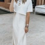 ALLSAINTS NEW All Saints Benno Slip Dress – Pink & White, Trendy Tie-Dye Photo 0