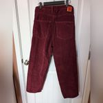 Empyre Corduroy Pants Relaxed Fit W28 Maroon/Red Red Size 28 Photo 2