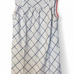 Anthropologie  Maeve Blue window pane Plaid Dress Sz 4 Photo 0