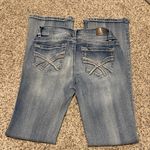 Wallflower Luscious Curvy Fit Bootcut Straight Jeans Size 3 Long Medium Wash Blue Photo 6